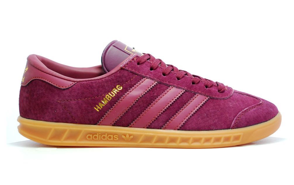 Adidas Hamburg малиновые (35-44)