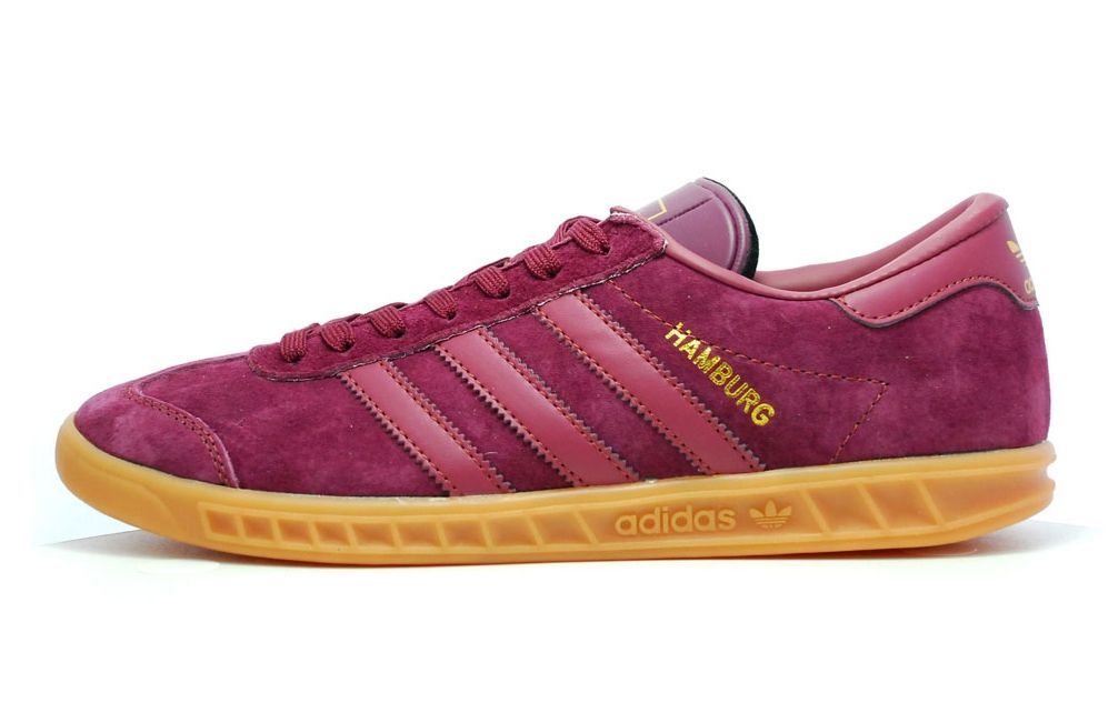 Adidas Hamburg малиновые (35-44)