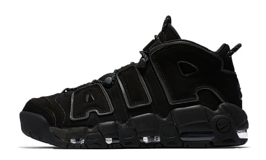 Air more uptempo store triple black